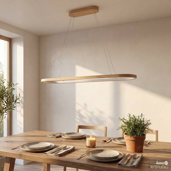 Lampada a sospensione WERNO Legno di pino massello - 1 punto luce