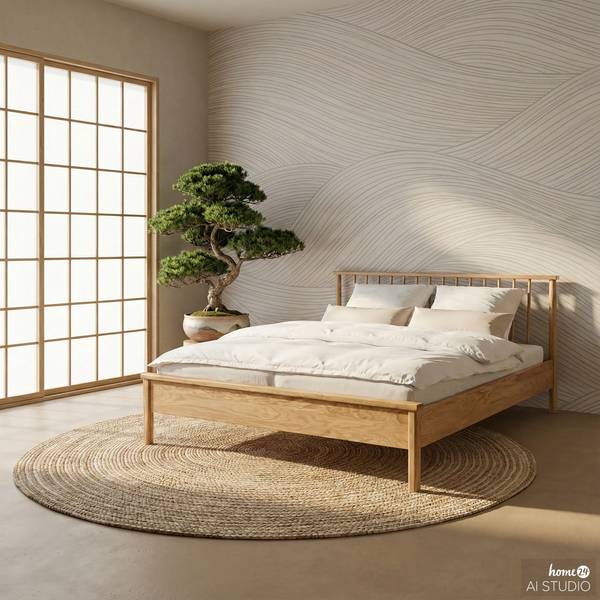 Letto in legno massello TANDI 140 x 200cm