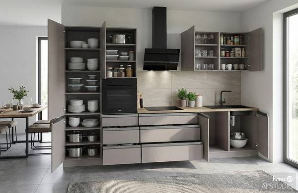 Cucina Karpaty 330 cm Cashmere