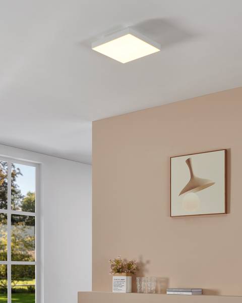 Lampada da soffitto LED Turcona B Acciaio / Policarbonato - 1 punto luce