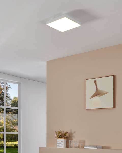 Lampada da soffitto LED Turcona B Acciaio / Policarbonato - 1 punto luce