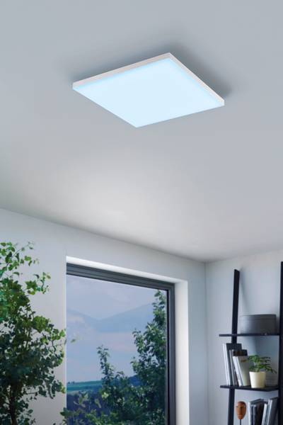 Lampada da soffitto LED Turcona B Acciaio / Policarbonato - 1 punto luce