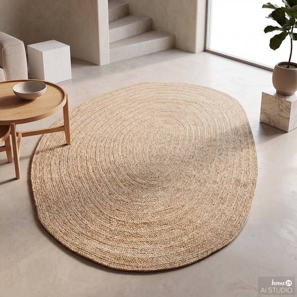 Hochflorteppich Lumy Polypropylen / Polyester - Braun - 200 x 289 cm