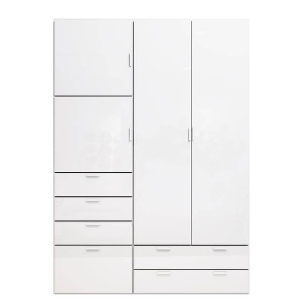 Armoire Picova Blanc brillant
