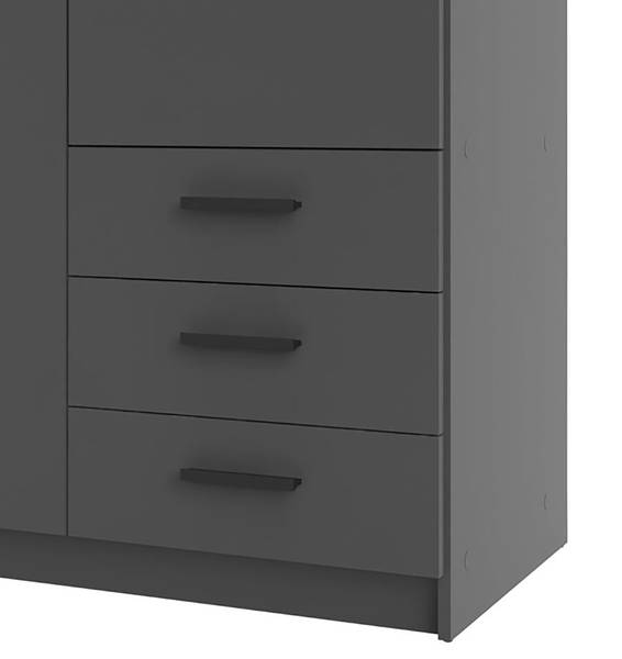 Armadio battente Okacheve Color antracite