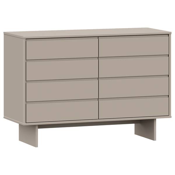 Massive Kommode VAROO Taupe