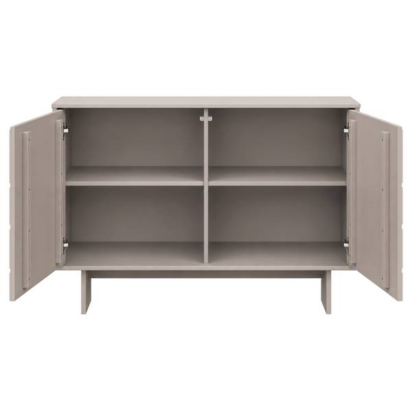 Massive Kommode VAROO Taupe