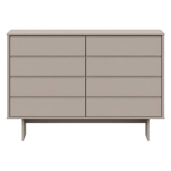 Massive Kommode VAROO Taupe