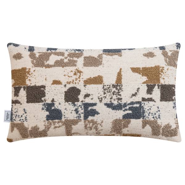 Kissenhülle MYLLO 50 x 30 cm Mischgewebe - Beige / Taupe