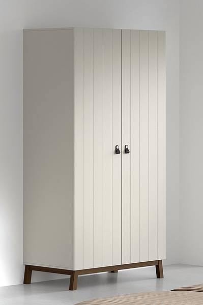 Kinderzimmerset Sezane 3-teilig Cremeweiß / Kiefer Havanna - Breite: 99 cm