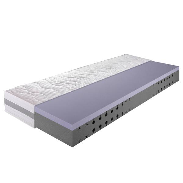 Gel-Kaltschaummatratze Cloud Comfort Weiß - 80 x 200cm