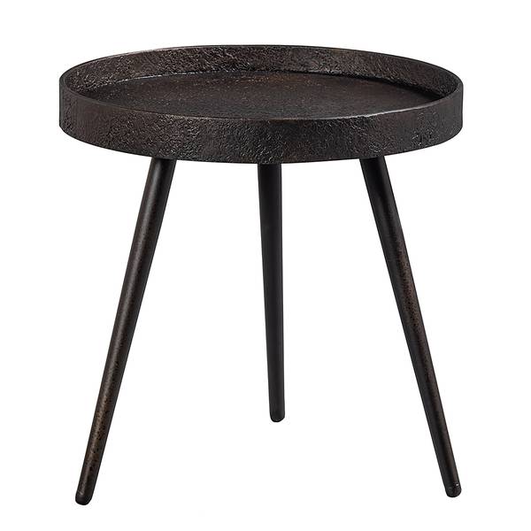Beistelltisch Timbo Metall - Antik Schwarz
