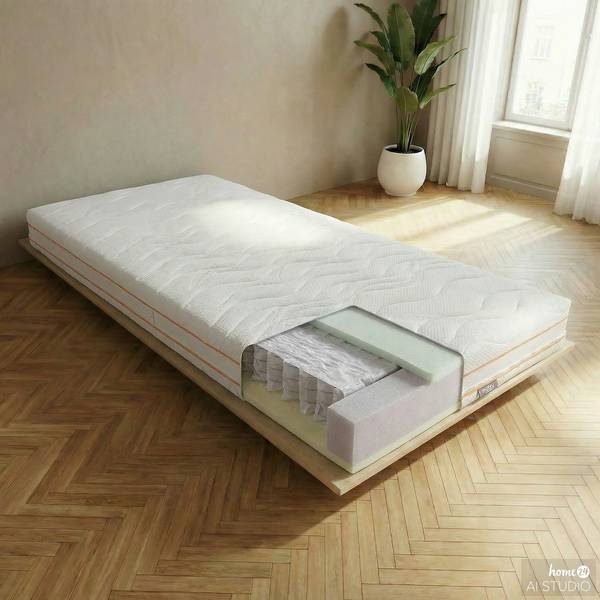 7- Zonen Micro-Matratze Taschenfederkern - wendbar - mazzy 20 - 140 x 200cm