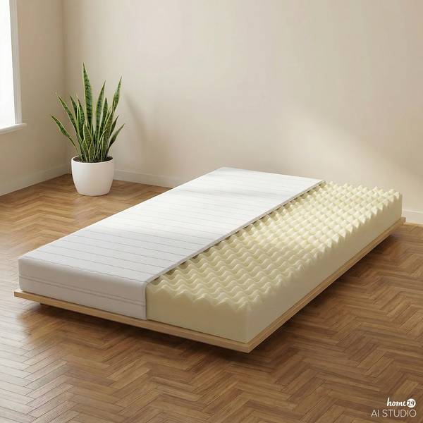 Matelas en mousse froide Maxi Blanc - 100 x 200cm