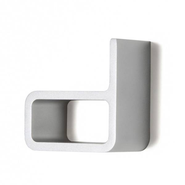 Hausnummer Entrance d Silber - Aluminium - 10 x 10 x 6 cm