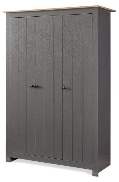 Kleiderschrank Vasand Grau