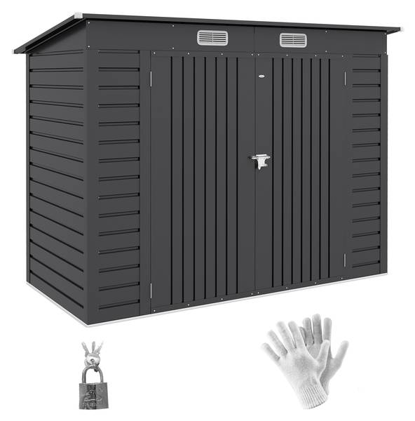 Gerätehaus 84H-118V00GY Grau