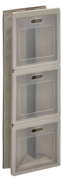 Aufbewahrungssystem CUBE N DOOR Beige - Papier - 30 x 91 x 30 cm