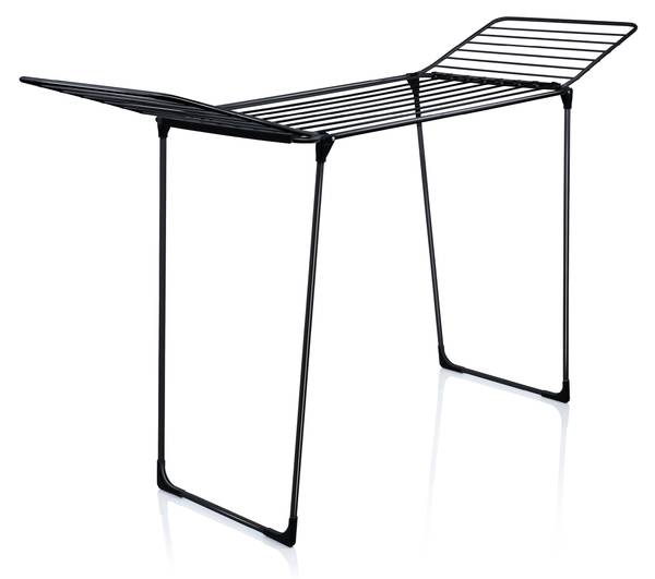 Wäscheständer 1000425 Schwarz - Kunststoff - 56 x 110 x 179 cm