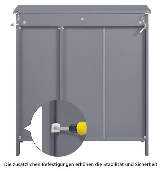 Badschrank ARA15 Dunkelgrau
