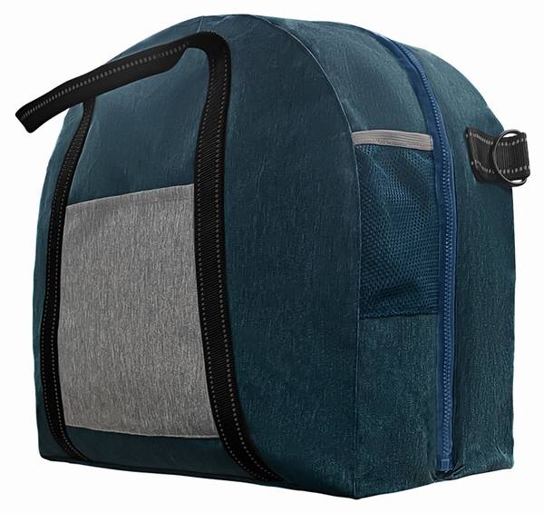 Reisebett NOMAD Blau - Textil - 50 x 35 x 16 cm