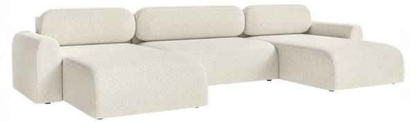 Ecksofa Lome U Weiß