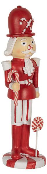 Nussknacker Xmas&Rome Rot - Kunststoff - 7 x 23 x 7 cm