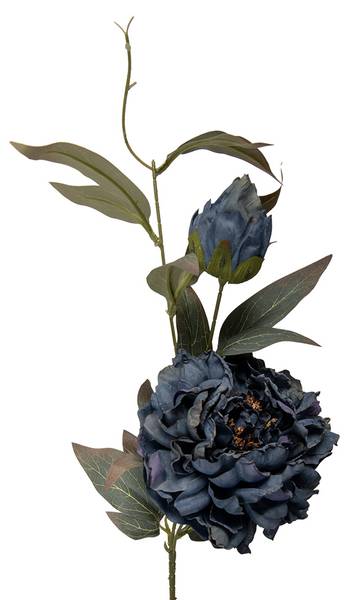 Kunstblume 84848 Blau - Kunststoff - 14 x 78 x 14 cm
