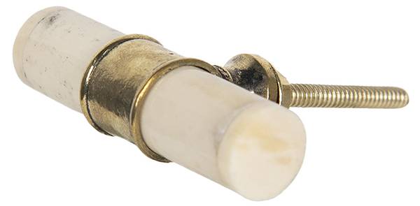 Möbelknöpfe Jeremiah Beige - Metall - 3 x 1 x 6 cm