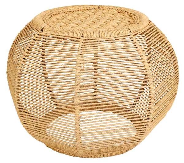 Hocker Jardin mueble Braun - Metall - 30 x 30 x 45 cm