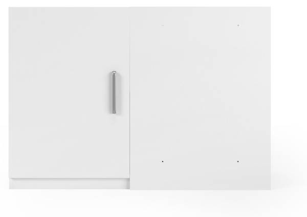 Küchenunterschrank Modul N9 Weiß - Holzwerkstoff - 130 x 91 x 70 cm