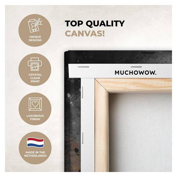 LEINWANDBILD Tiger 80 x 120 x 80 cm