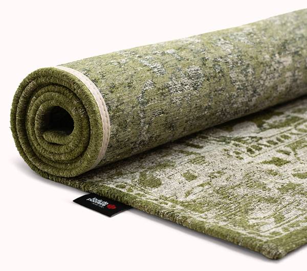 Teppich Tabriz, Drinnen/Draußen waschbar Grün - 140 x 200 cm