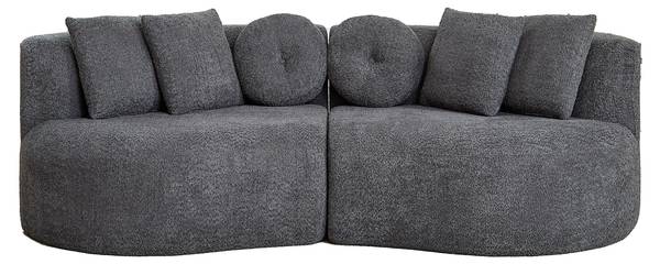 3-Sitzer Sofa RMCFT Grau
