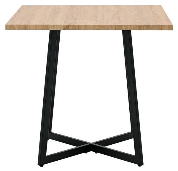 Table à manger 3125 Marron - Bois manufacturé - 80 x 76 x 80 cm