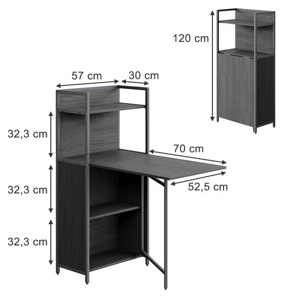 Esstisch Savio 56376 Schwarz