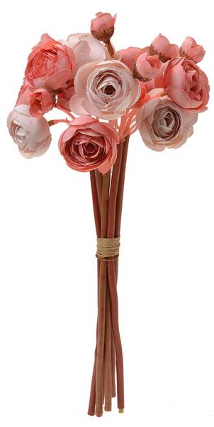 Kunstblume 80374 Pink - Kunststoff - 10 x 27 x 10 cm