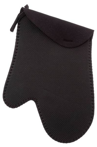 Ofenhandschuh BASIC Schwarz - Rot