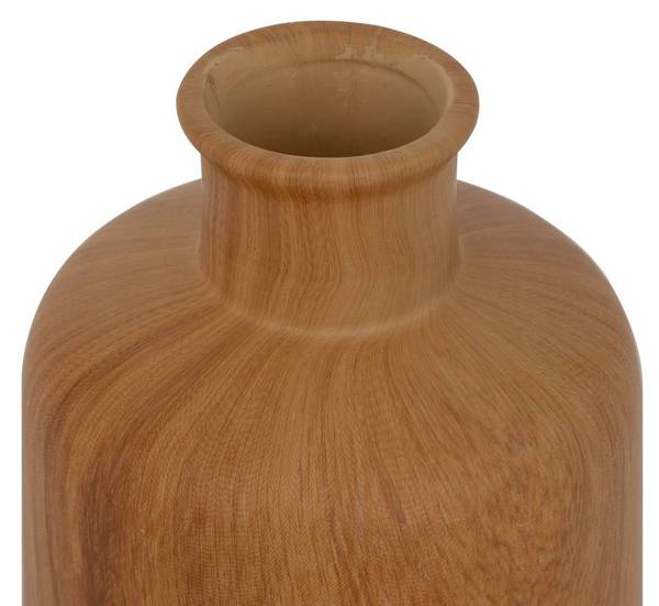 Vase SAO Braun - Stein - 11 x 18 x 11 cm