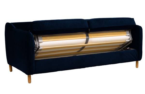 Bettsofa Vornay Blau - Textil - 182 x 73 x 97 cm