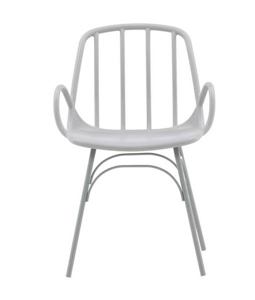 Esszimmerstuhl Dyrön 4er Set Grau - Polypropylen - 55 x 81 x 59 cm