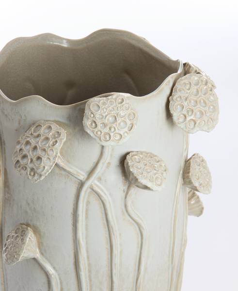 Vase LAVCI Grau - Keramik - 35 x 51 x 36 cm
