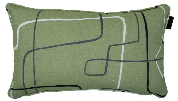 Dekokissen Joah 4er-Set Grün - Textil - 50 x 10 x 30 cm