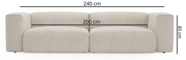 Sofa LANDI Schwarz