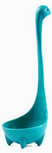 Suppenkelle Nessie Blau - Kunststoff - 10 x 10 x 24 cm