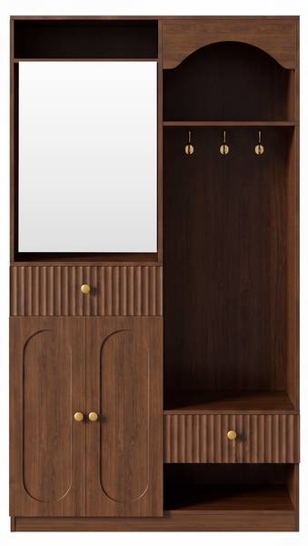 Compacte Garderobe Eos Ⅰ walnoot