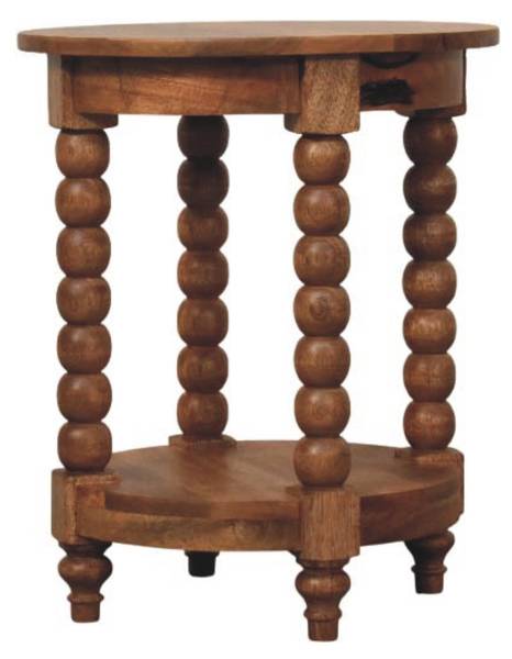 Beistelltisch Barley Braun - Mango - 45 x 55 x 45 cm