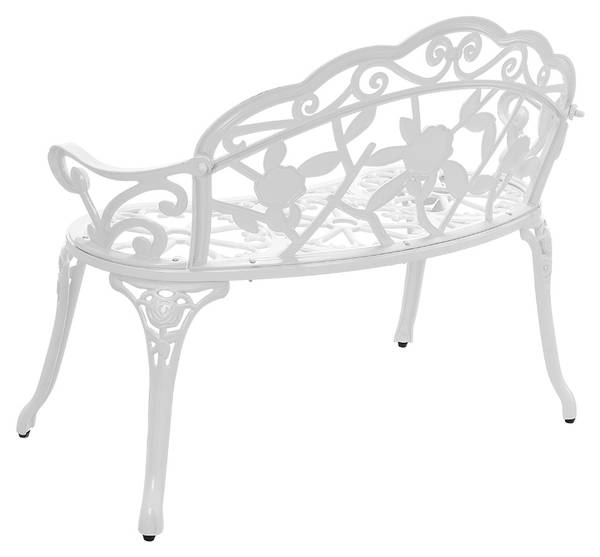 Banc de Jardin Monfalcone Blanc
