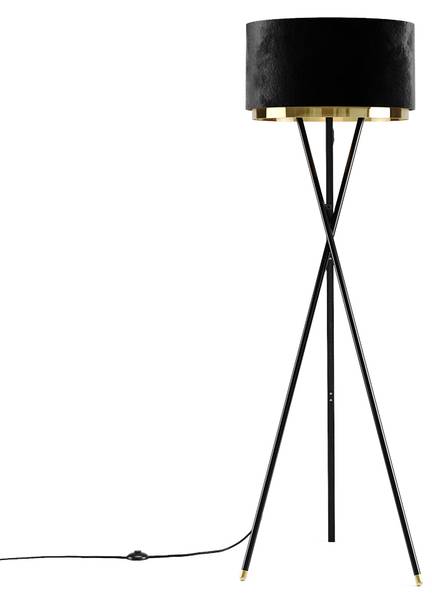 Stehlampe Goldamo 53237 Schwarz - Metall - 50 x 154 x 50 cm