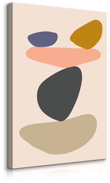 Leinwandbild Felsen 40 x 60 x 60 cm